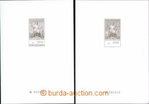99899 - 2002 PT14a+b, Tradition of Stamp Production, comp. 2 pcs of 