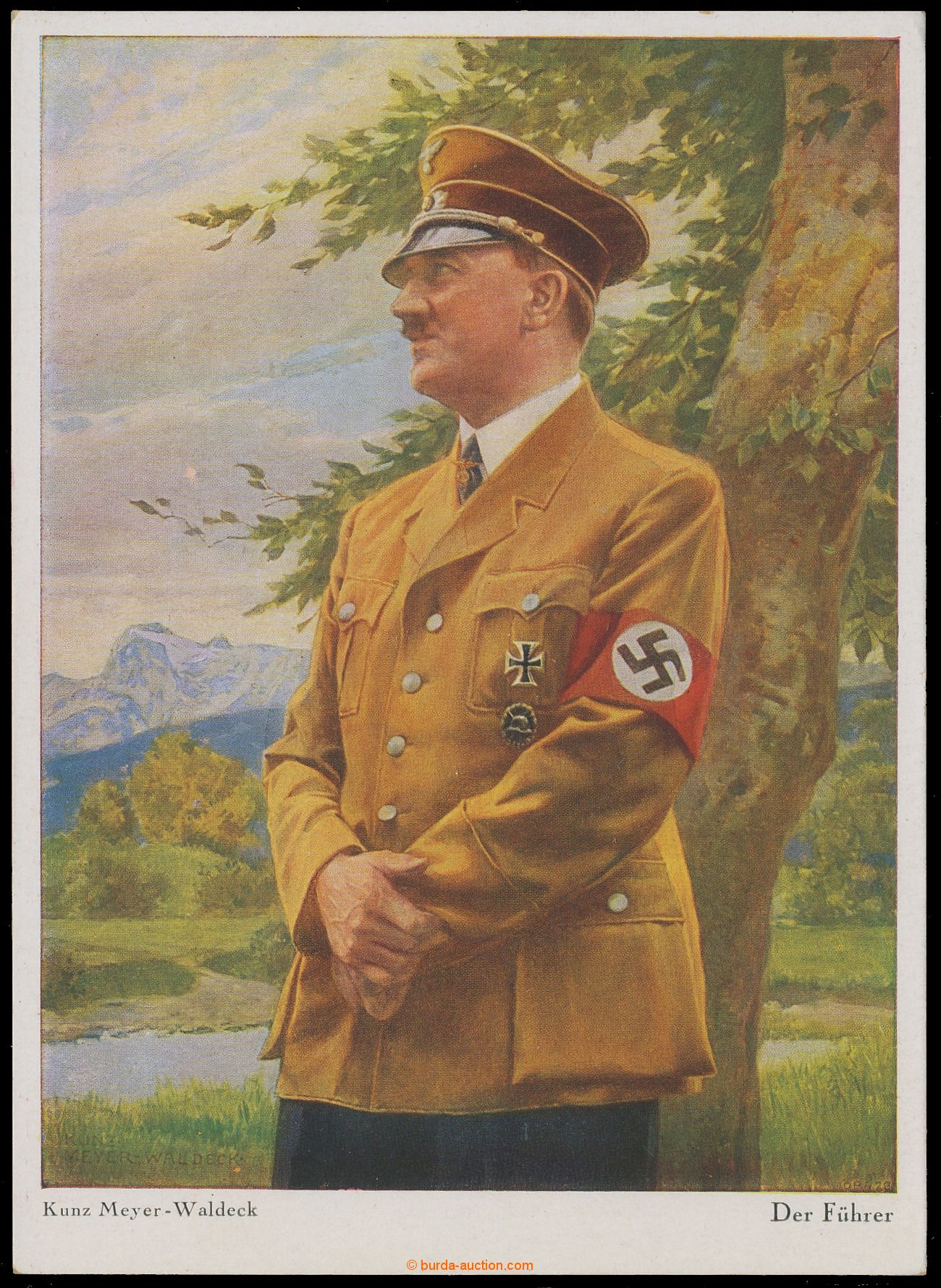 Remake portrait painting of Adolf Hitler, 1938. by hericsenaalmeid on ...