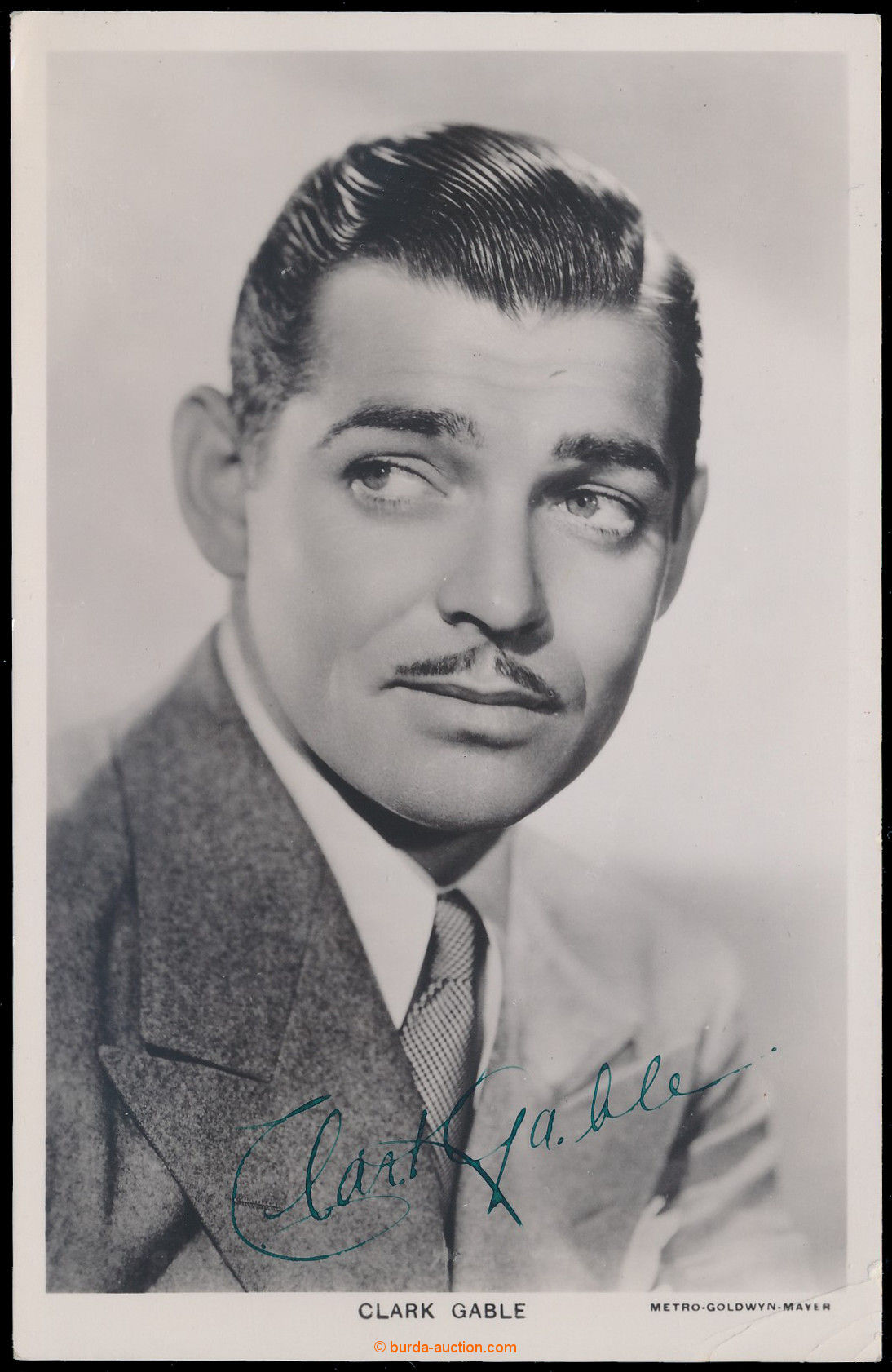 GABLE Clark (1901-1960), one from best-known American and world of actors